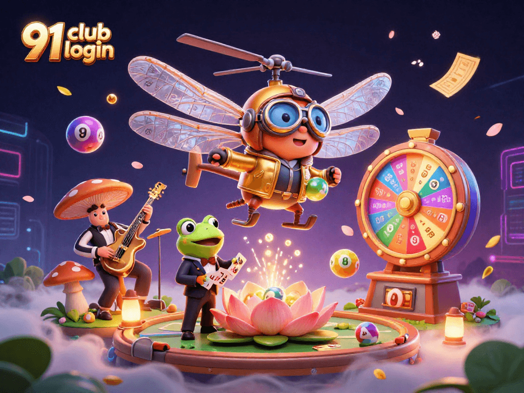 Play games and win with 91 club login in vibrant casino atmosphere.