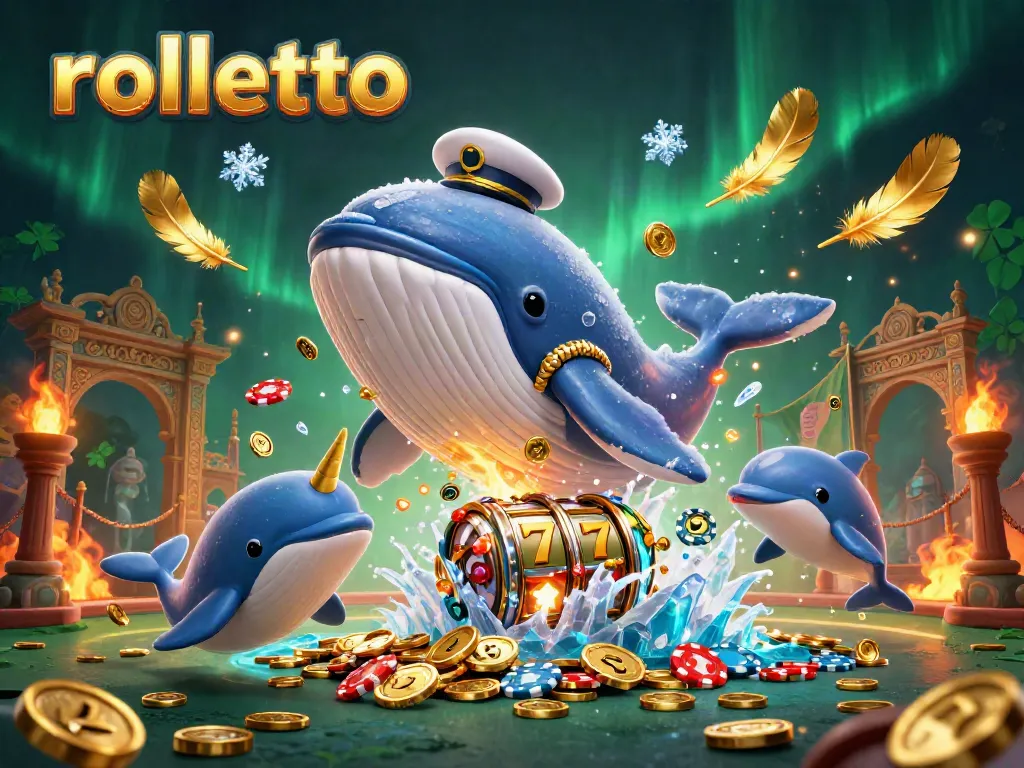 Experience thrilling rolletto gameplay with animated characters celebrating amidst a vibrant casino scene.